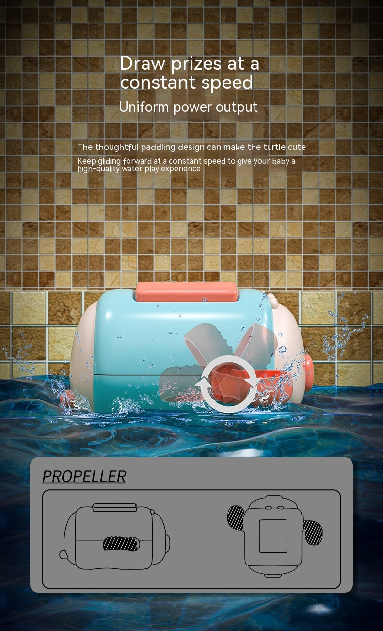 Children's Bath Toys Cartoon Clockwork Bath Water Toys