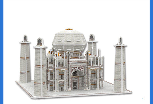 3D Paper Puzzle - Taj Mahal Building - DIY Model Kit