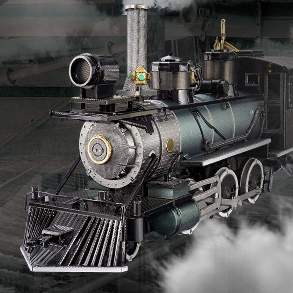 3D Metal Puzzle - MG Steam Locomotive (Brass & Stainless)