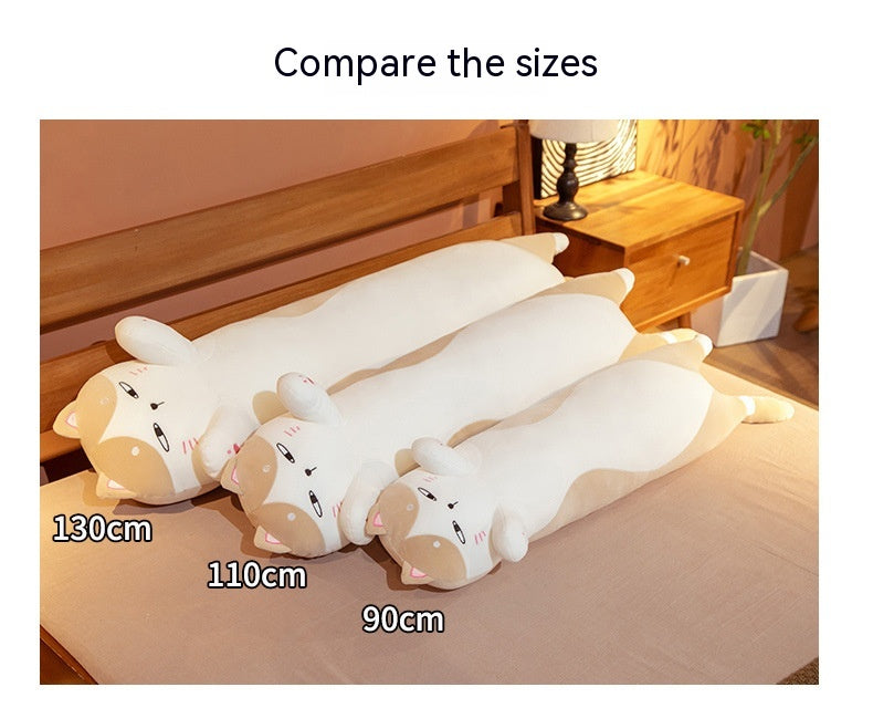 Japanese Cat Long Pillow Plush Toy