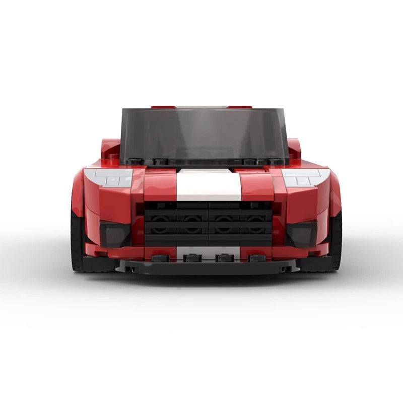 Ford GT-Style Sports Car Building Blocks, Red or Black