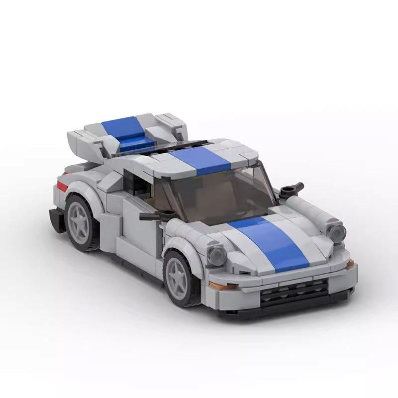 8-Stud Classic Sports Car with Blue Stripe (309 pcs)