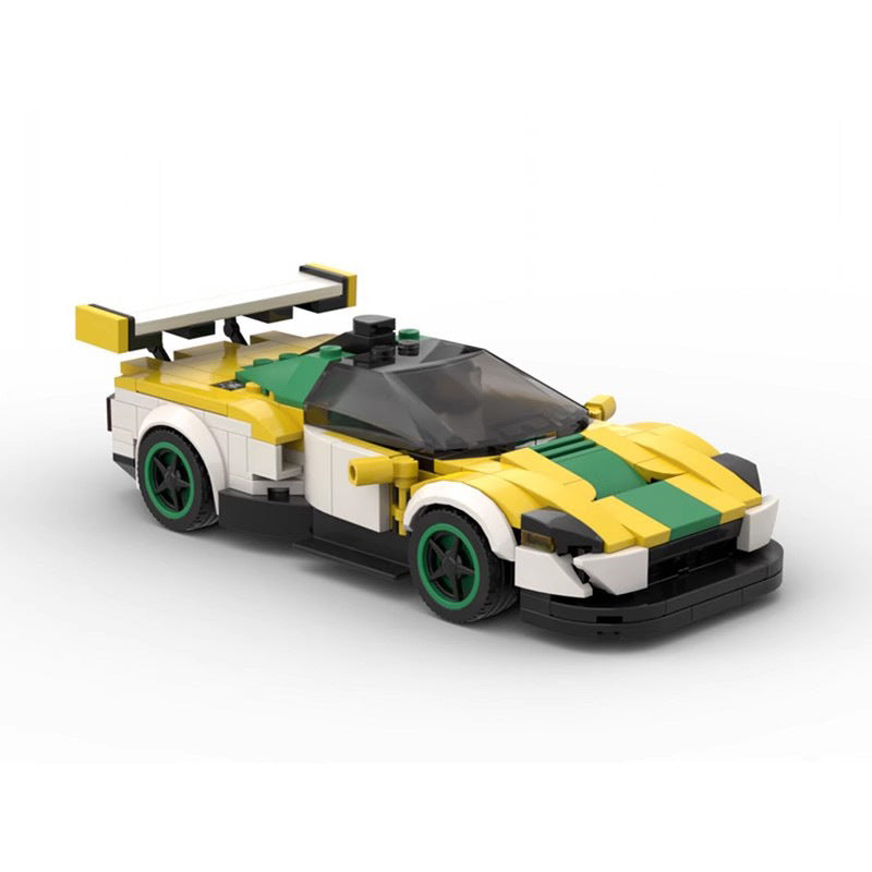 MOC Speed8 Grid Racing Car - 295-Piece Building Blocks Set