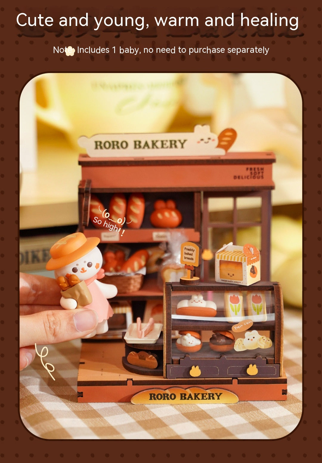 Ruan Ruan Coffee Shop & Bakery – Mini DIY House Kit