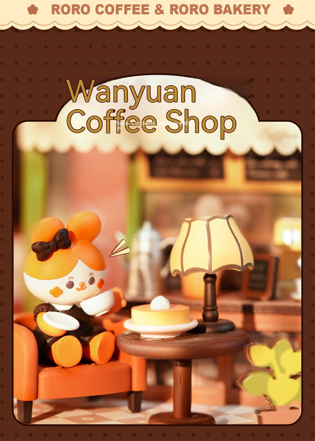 Ruan Ruan Coffee Shop & Bakery – Mini DIY House Kit