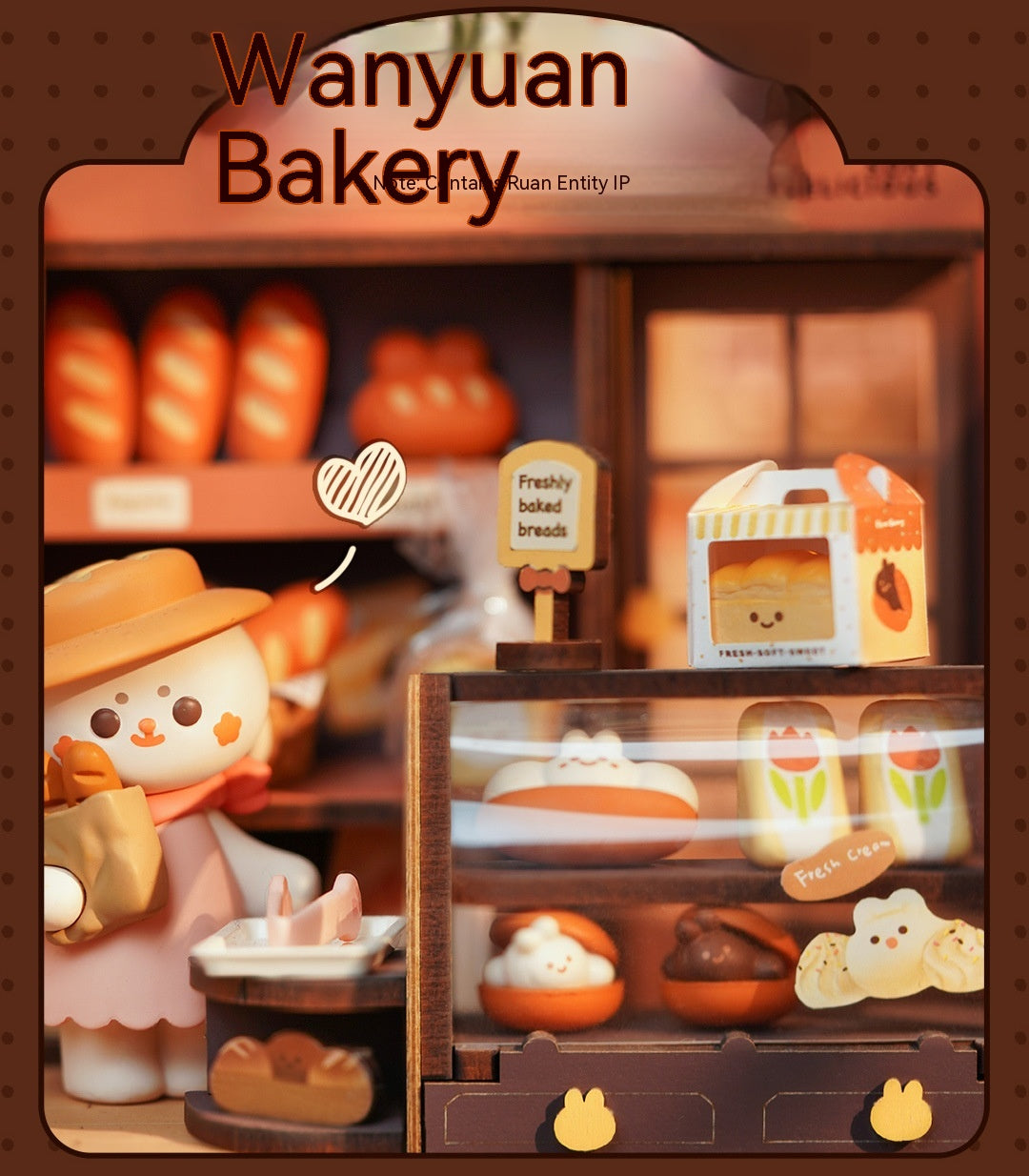 Ruan Ruan Coffee Shop & Bakery – Mini DIY House Kit