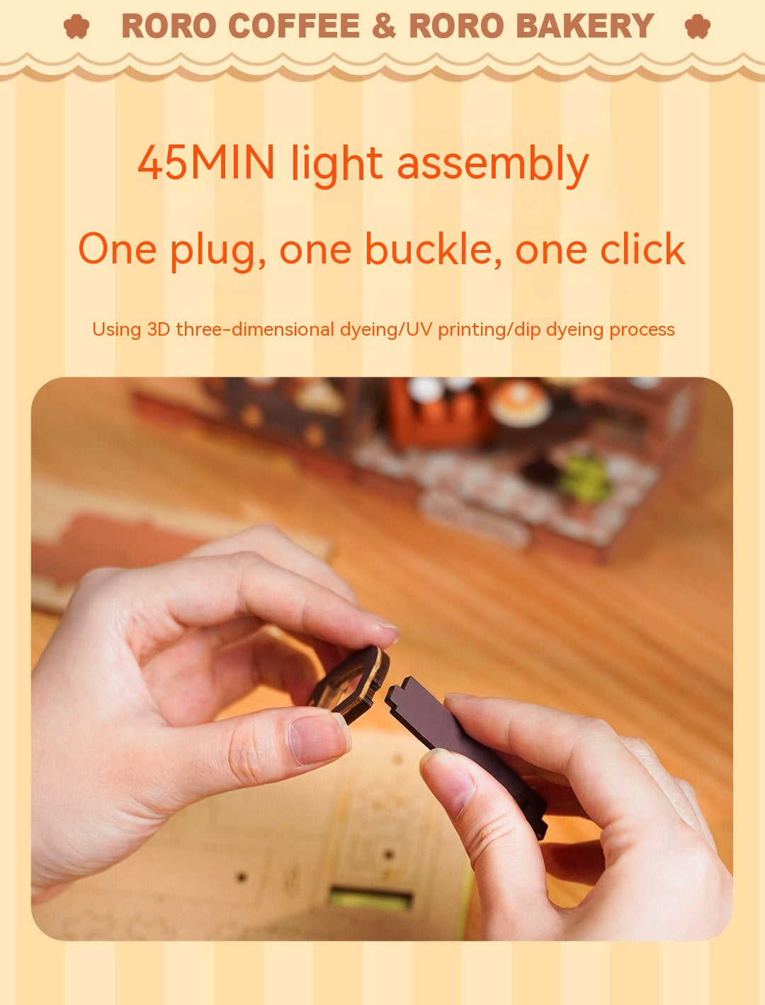 Ruan Ruan Coffee Shop & Bakery – Mini DIY House Kit