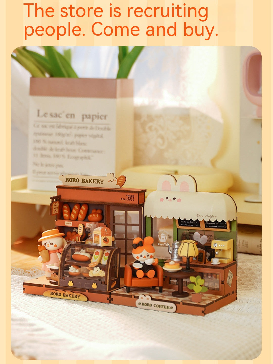 Ruan Ruan Coffee Shop & Bakery – Mini DIY House Kit