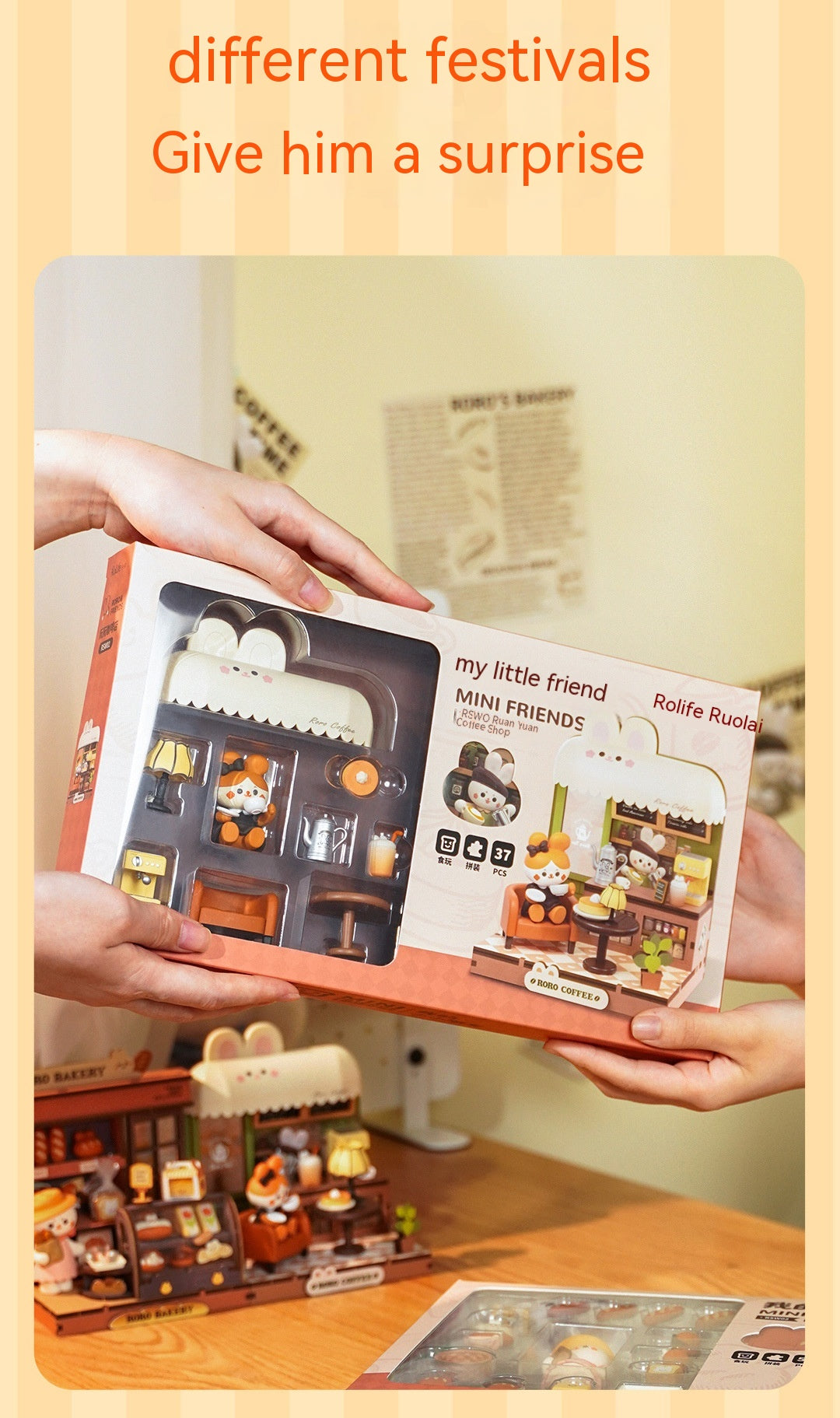 Ruan Ruan Coffee Shop & Bakery – Mini DIY House Kit