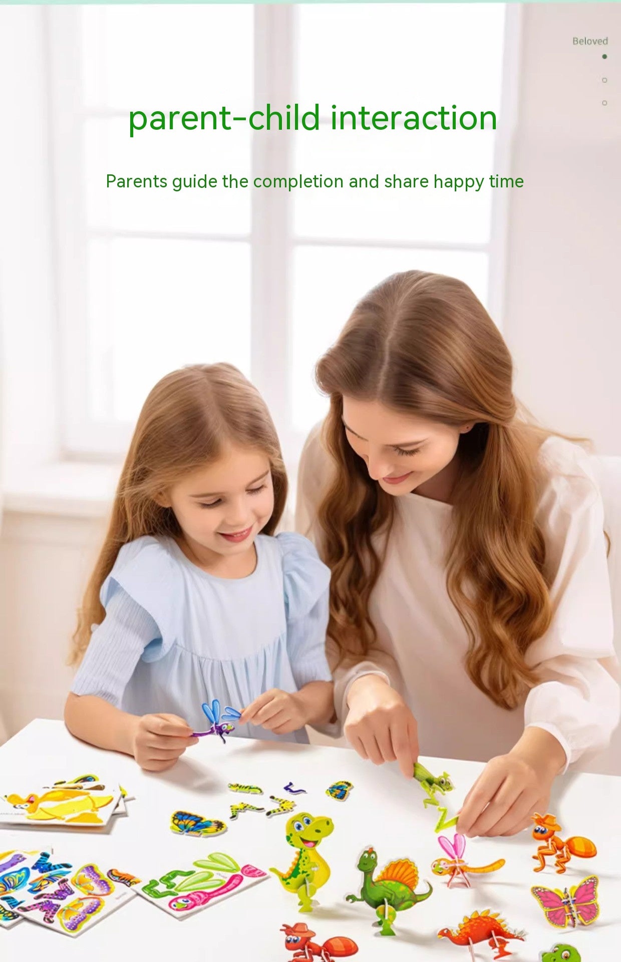 3D Animal and Insect Foam Puzzle Set – 25 Mini Models for Kids