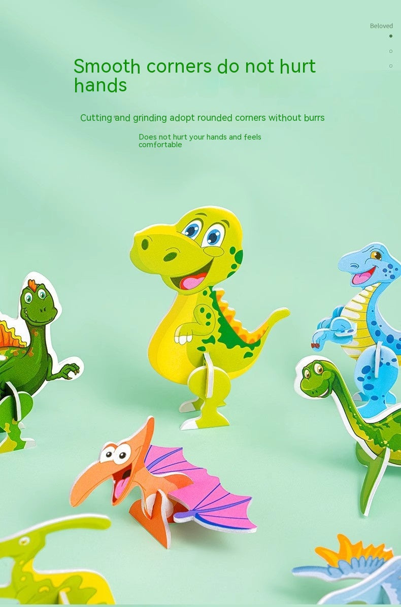 3D Animal and Insect Foam Puzzle Set – 25 Mini Models for Kids