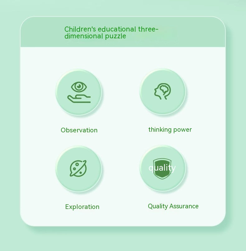 3D Animal and Insect Foam Puzzle Set – 25 Mini Models for Kids