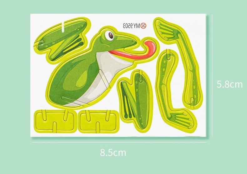 3D Animal and Insect Foam Puzzle Set – 25 Mini Models for Kids