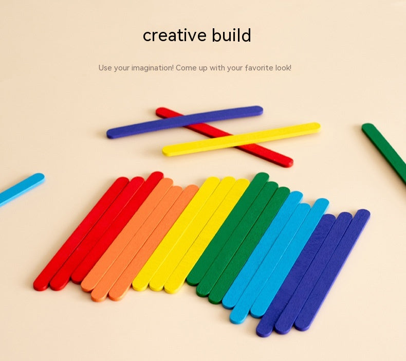 Rainbow Stick Early Education Thinking Puzzle (3 Models)