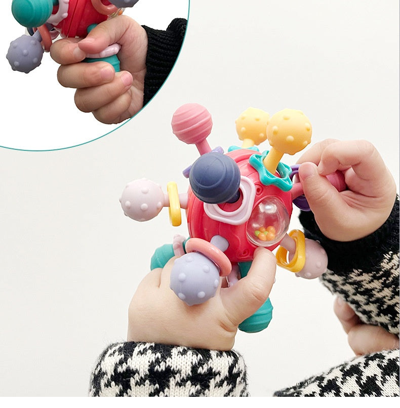 Manhattan-Style Sensory Ball Rattle for Babies