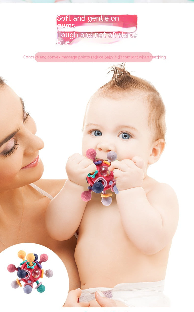 Manhattan-Style Sensory Ball Rattle for Babies