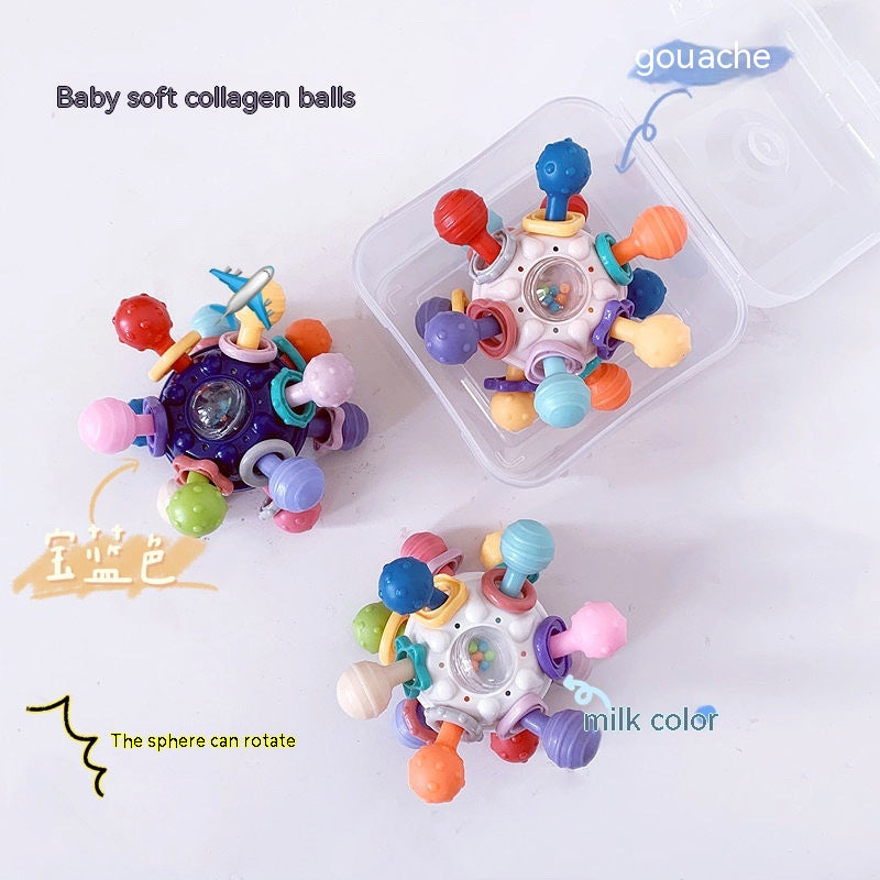 Manhattan-Style Sensory Ball Rattle for Babies