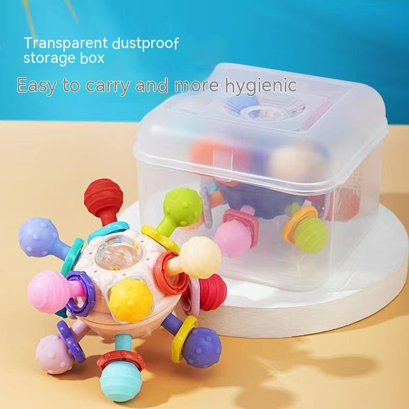 Manhattan-Style Sensory Ball Rattle for Babies