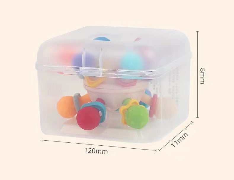 Manhattan-Style Sensory Ball Rattle for Babies