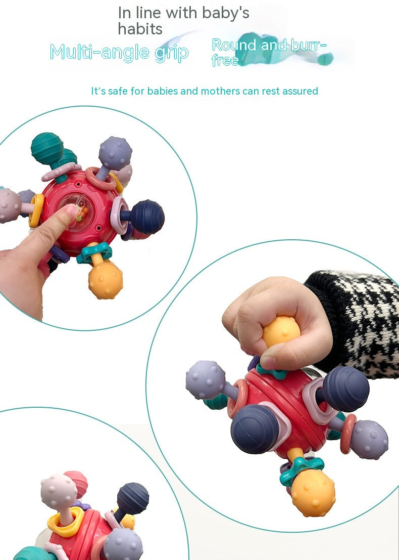 Manhattan-Style Sensory Ball Rattle for Babies
