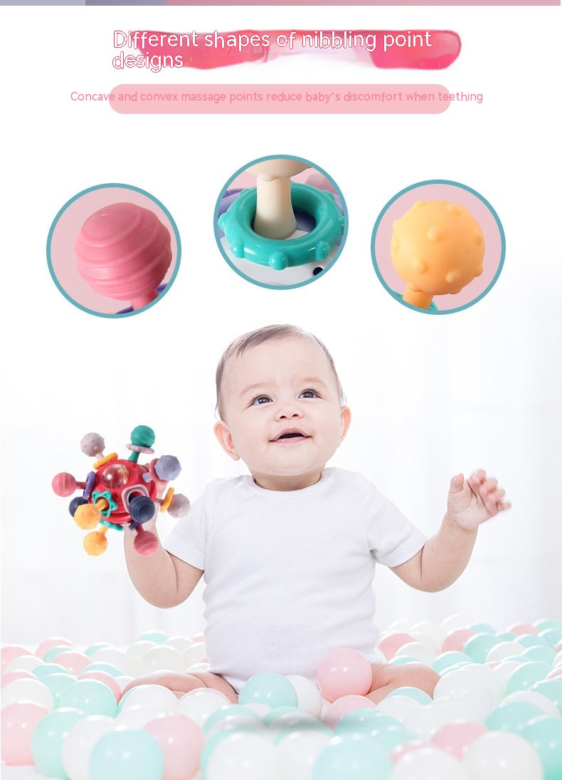 Manhattan-Style Sensory Ball Rattle for Babies