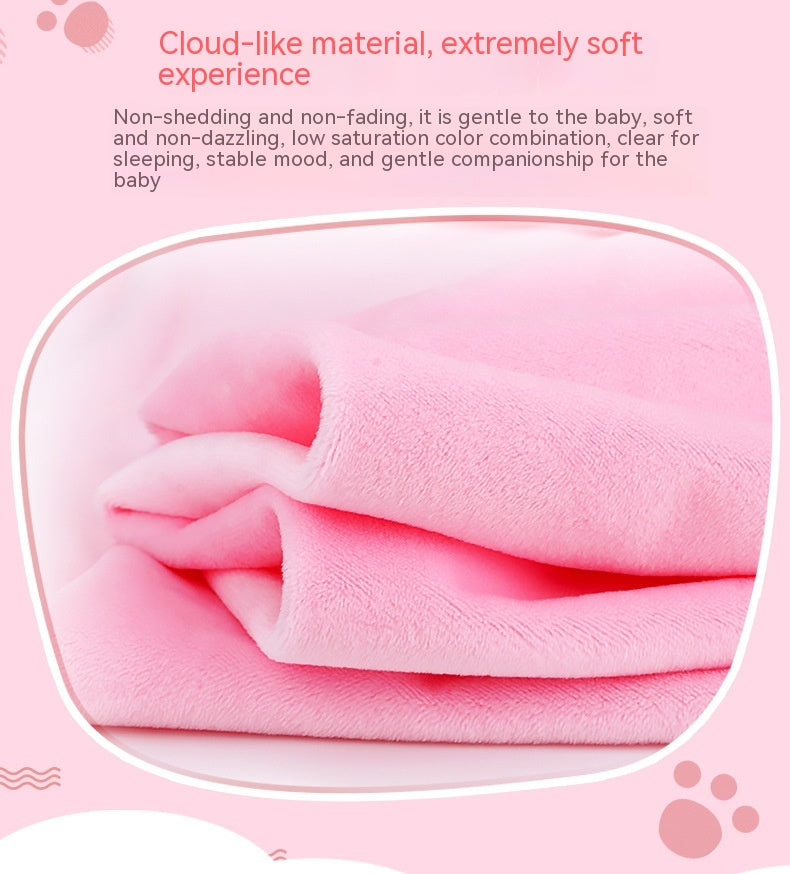 Plush Animal Stick Rattle for Babies - Elephant Dog Rabbit Deer