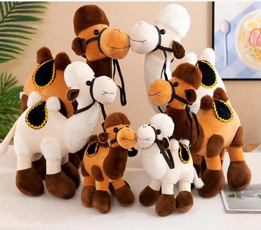 Creative Desert Camel Plush Toy, Crystal Ultra Soft (30, 40, 50 cm)