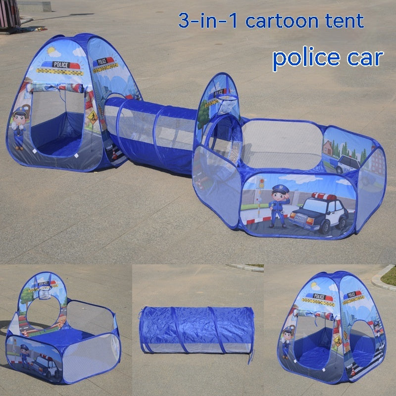 Underwater World 3-in-1 Kids Play Tent, Tunnel and Ball Pool
