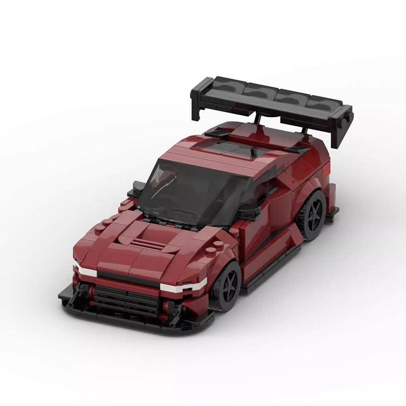 Speed8 Grid Car Racing Model - 380-Piece Building Blocks