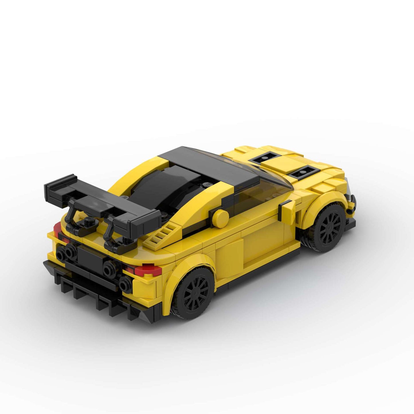Yellow Track Racer Building Blocks, 323 pcs (15.3 × 7.9 × 5.2 cm)