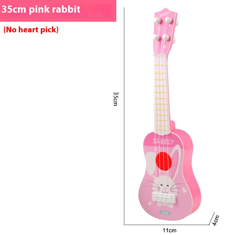 35cm Kids Ukulele Mini Guitar Toy with Plastic Strings