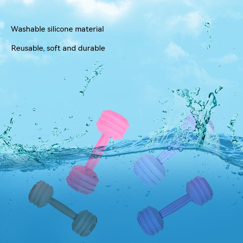 Silicone Dumbbell Teether Stick for Babies (3m+)