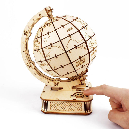 3D Wooden Puzzle - Earth Instrument - DIY Model Kit