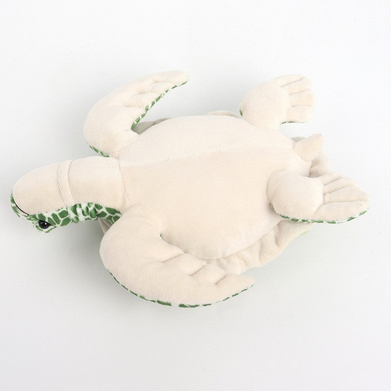 Big Eye Turtle Plush Throw Pillow - 25×30 cm & 35×40 cm