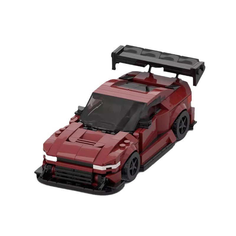 Speed8 Grid Car Racing Model - 380-Piece Building Blocks