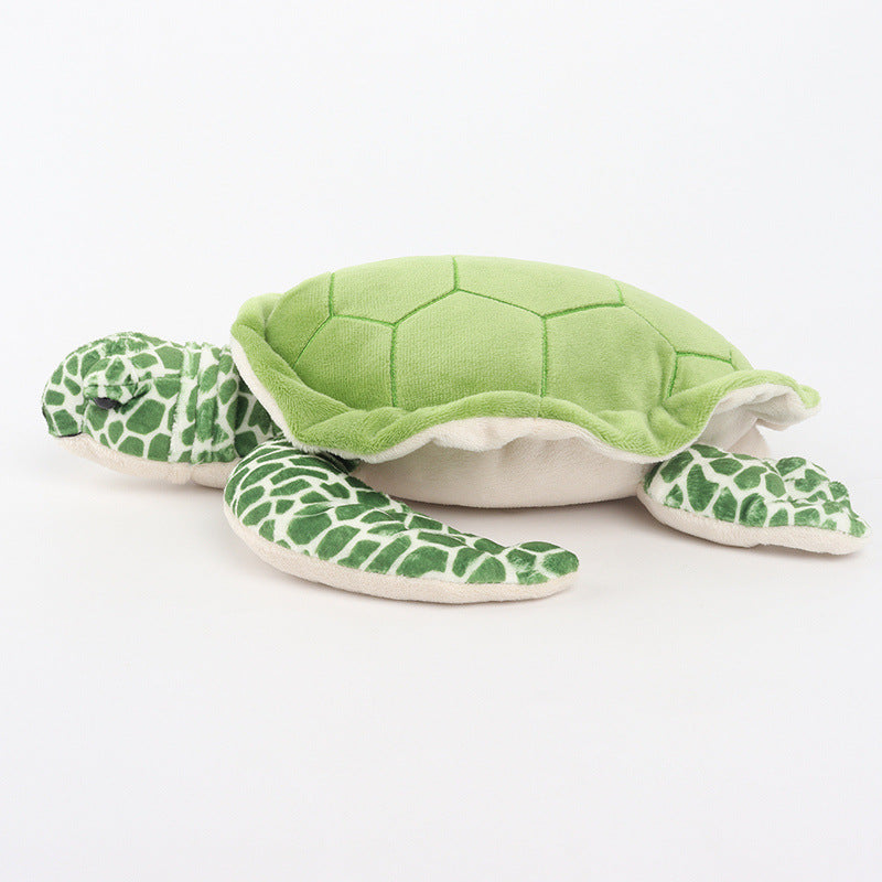 Big Eye Turtle Plush Throw Pillow - 25×30 cm & 35×40 cm