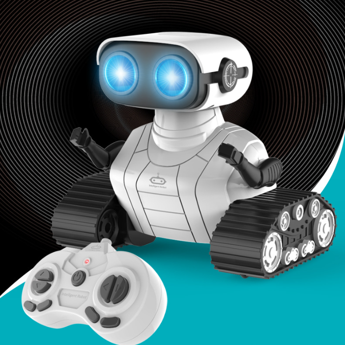 USB Rechargeable RC Robot Toy – Lights, Music & Dancing