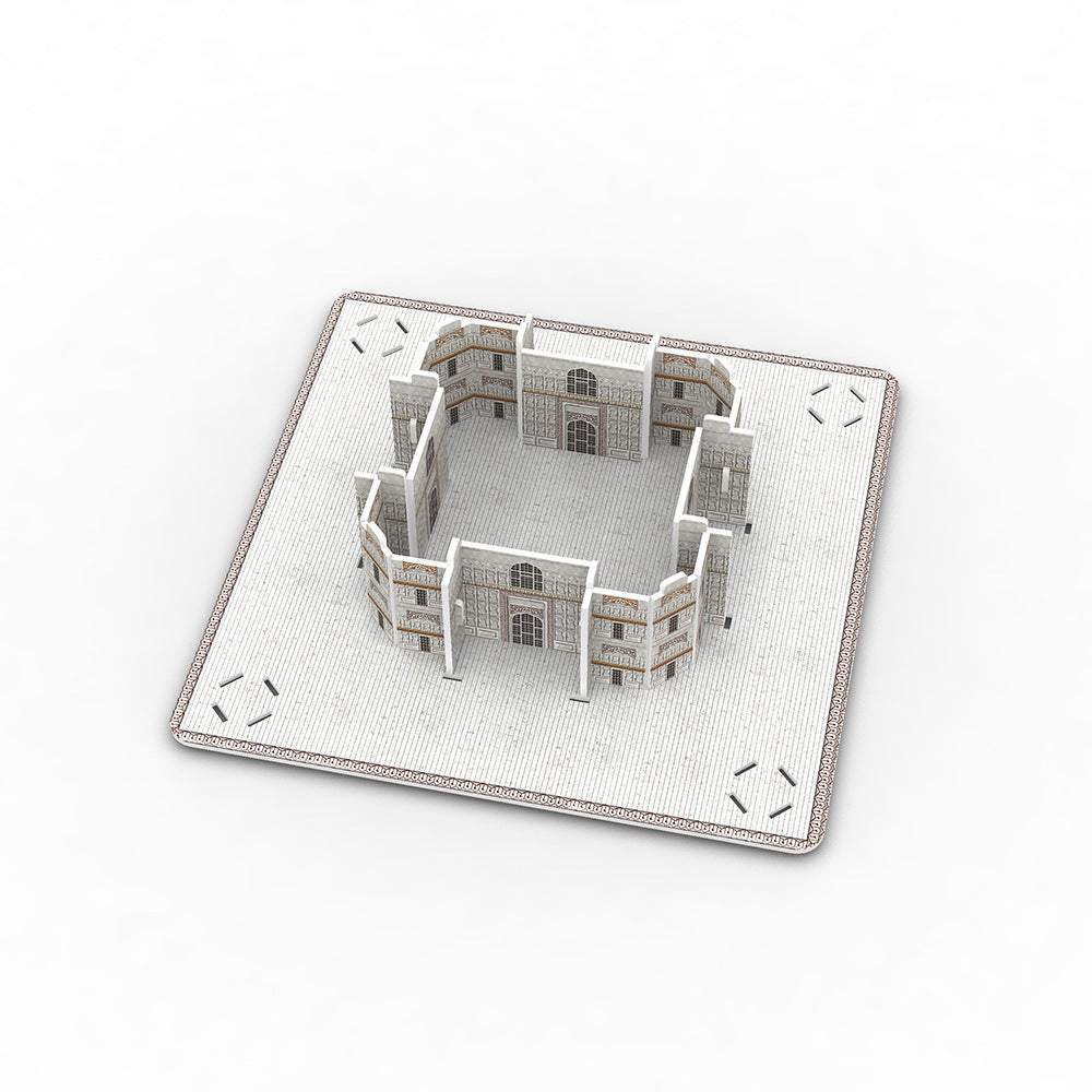 3D Paper Puzzle - Taj Mahal Building - DIY Model Kit