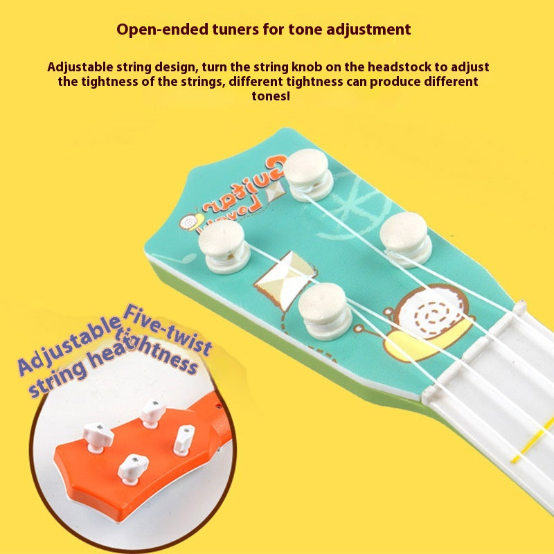 35cm Kids Ukulele Mini Guitar Toy with Plastic Strings