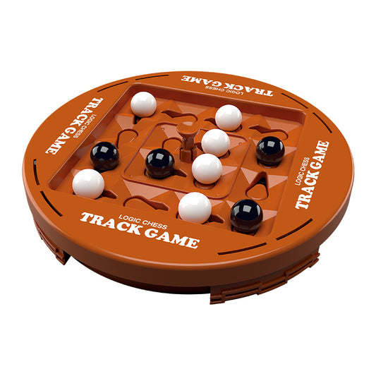 Track Logic Chess — 2-Player Strategy Marble Board