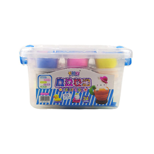 Children's 12-color 24-color Ultra-light Clay Colorful Mud Toys Suit