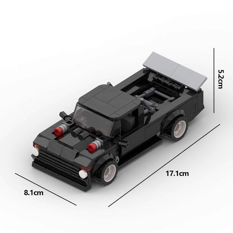 Truck Style Drift Truck Building Blocks (327 pcs)