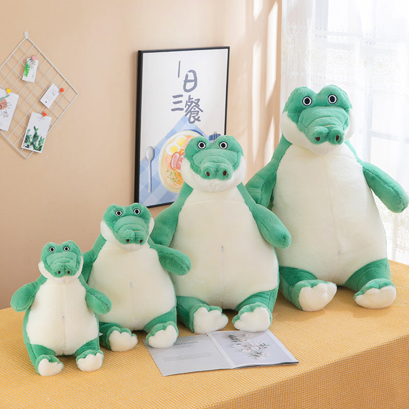Lazy Crocodile Plush Pillow - Giant Huggable Toy (45/60/80/100 cm)