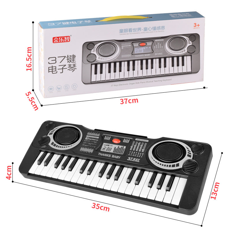 Kids 37-Key Electronic Keyboard Piano Toy