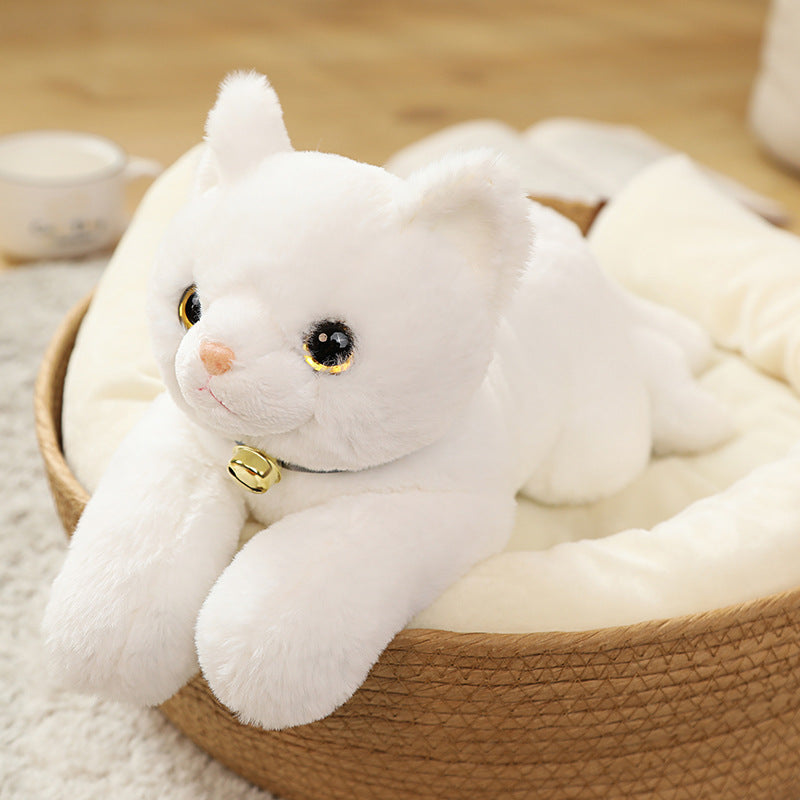 Cat Plush Toy - Realistic Soft Kitten in 5 Colors (35 cm, 45 cm)