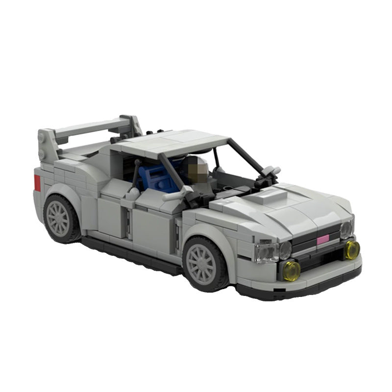 MOC-31818 Grey Tuner Coupe Building Blocks, 360 pcs