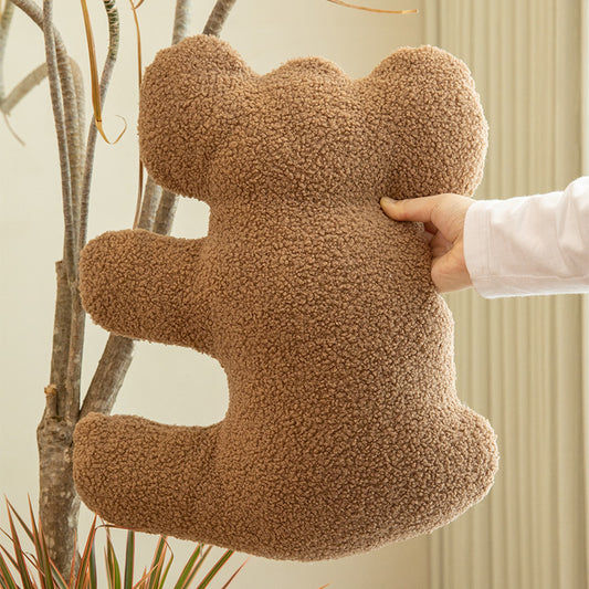 Koala Teddy Plush Cushion Pillow for Sofa and Bed, 38×46 cm