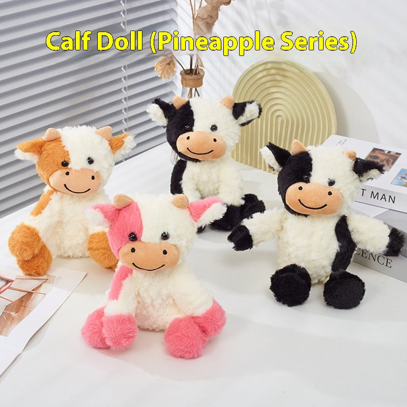Cute Dairy Cow Plush Toy – 22 cm Calf Doll with PP-Cotton Fill