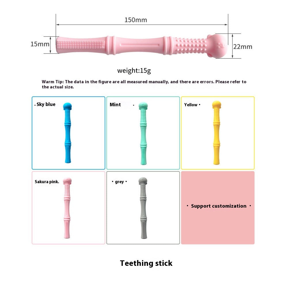 Baby Silicone Molar Stick Teether | 3+ Months
