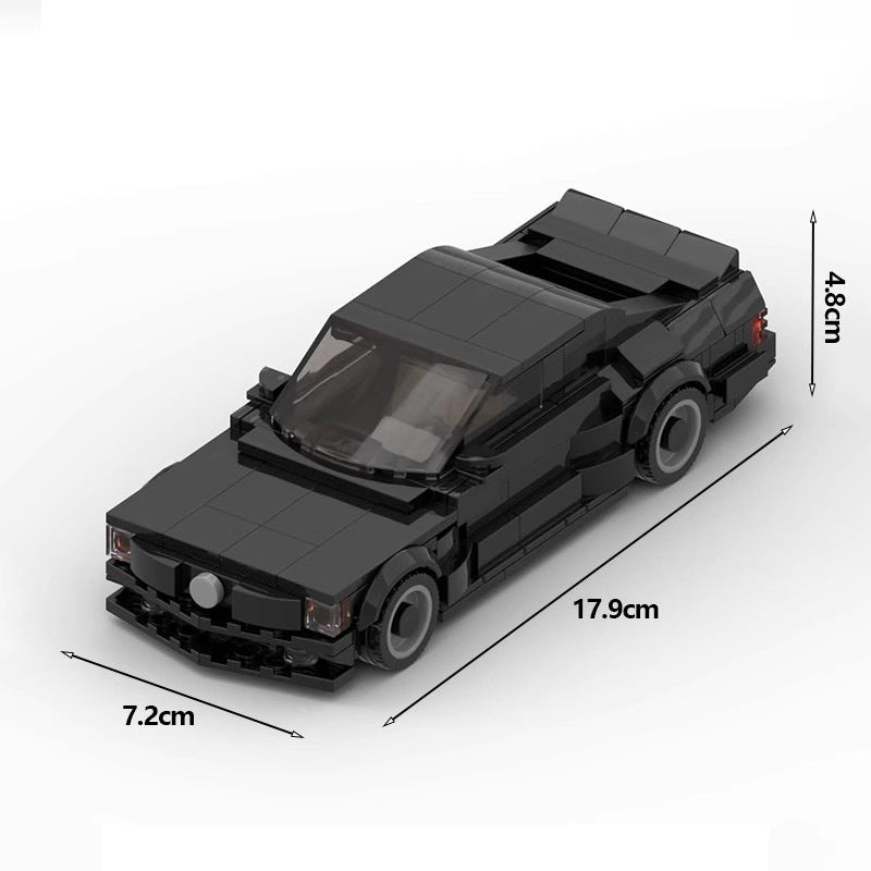 560 SEC AMG Style Building Blocks Car Model (8-stud)